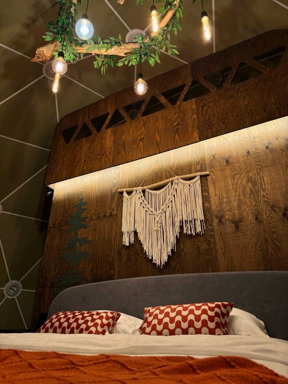 Купольный дом «WOOD»