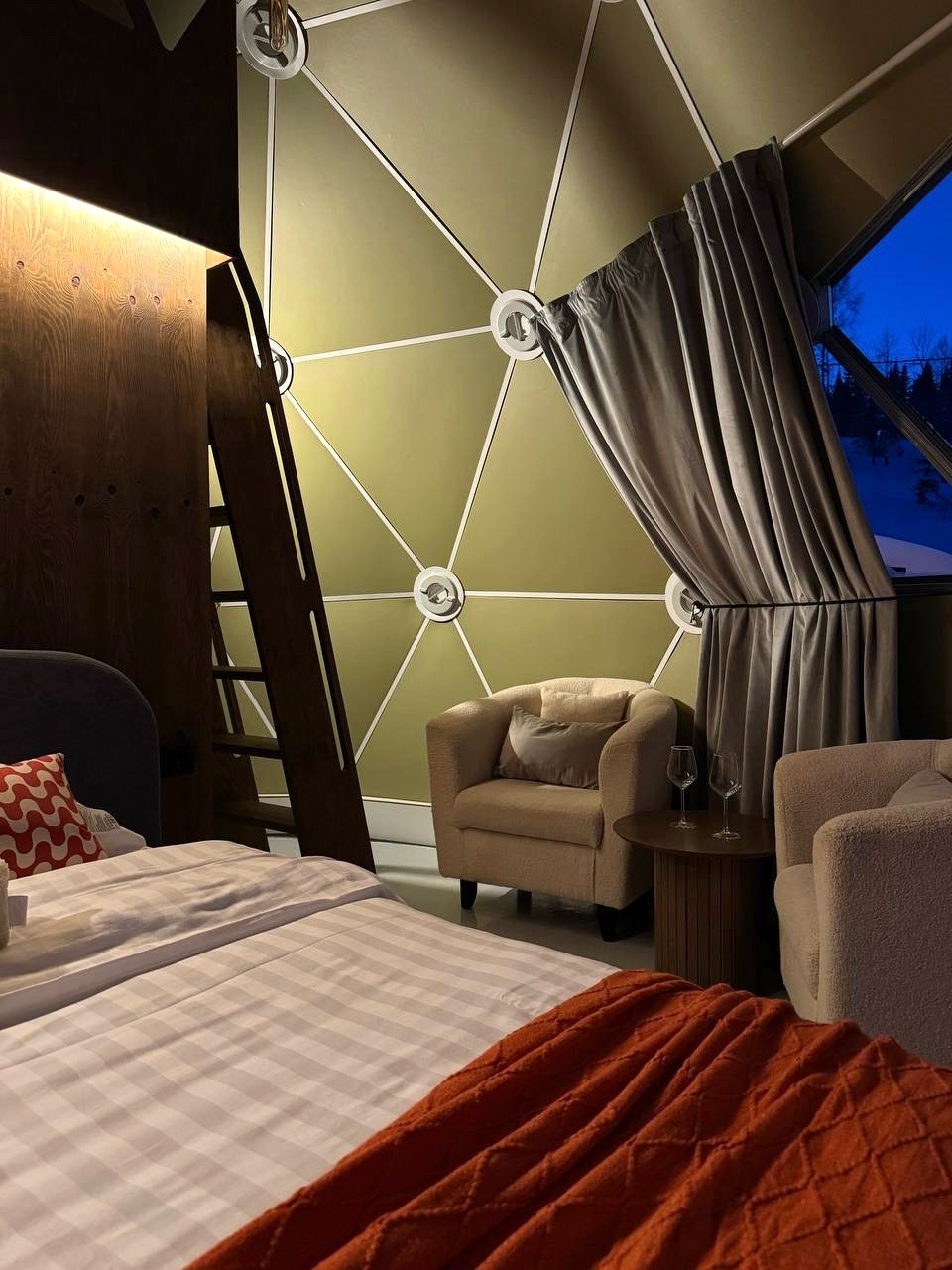 Купольный дом «WOOD»