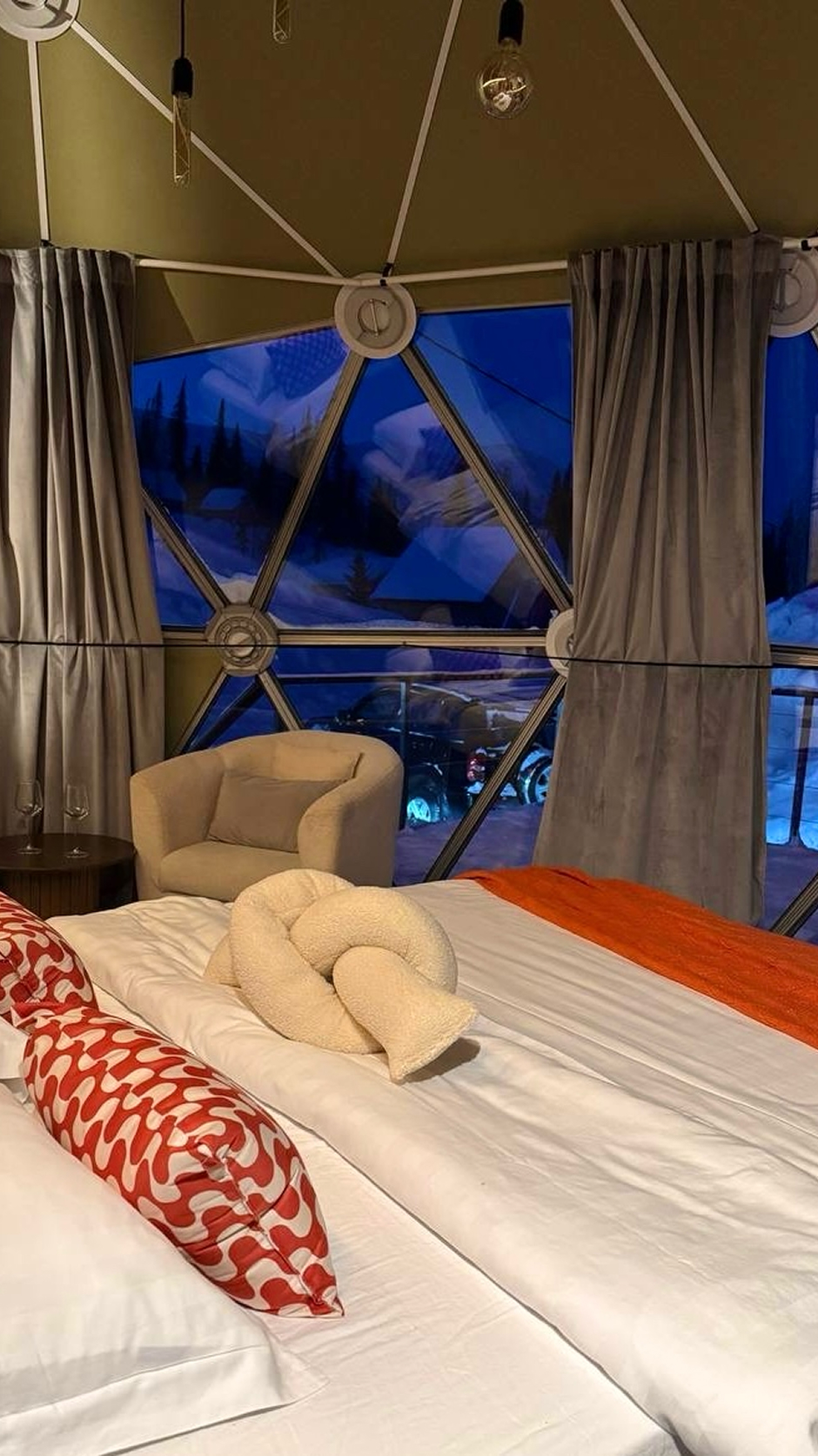 Купольный дом «WOOD»