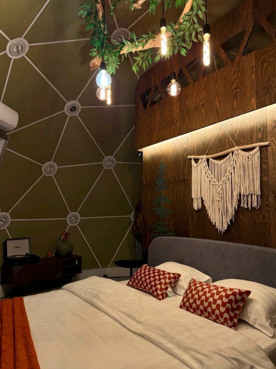 Купольный дом «WOOD»